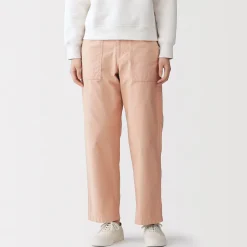 Pantalons, Jupes Et Shorts^Muji Pantalon longueur cheville en coton délavé pour femme