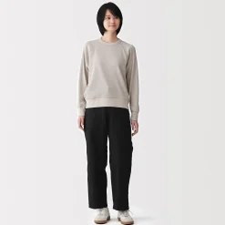 Pantalons, Jupes Et Shorts^Muji Pantalon longueur cheville en coton délavé pour femme