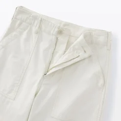 Pantalons, Jupes Et Shorts^Muji Pantalon longueur cheville en coton délavé pour femme