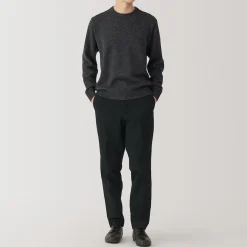Pantalons Et Shorts^Muji Pantalon plissé ajusté et stretch pour homme