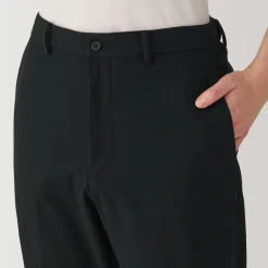 Pantalons Et Shorts^Muji Pantalon plissé ajusté et stretch pour homme