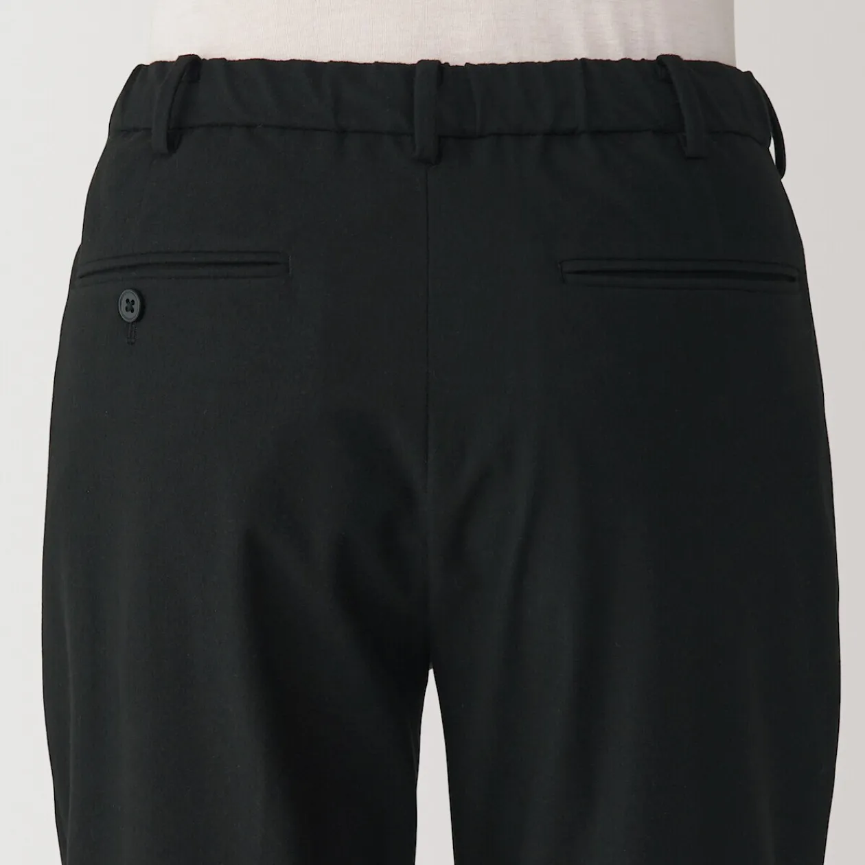 Pantalons Et Shorts^Muji Pantalon plissé ajusté et stretch pour homme