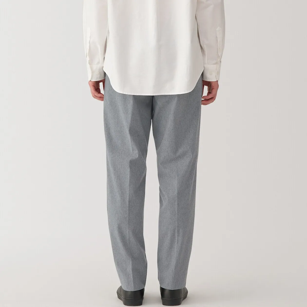 Pantalons Et Shorts^Muji Pantalon plissé ajusté et stretch pour homme