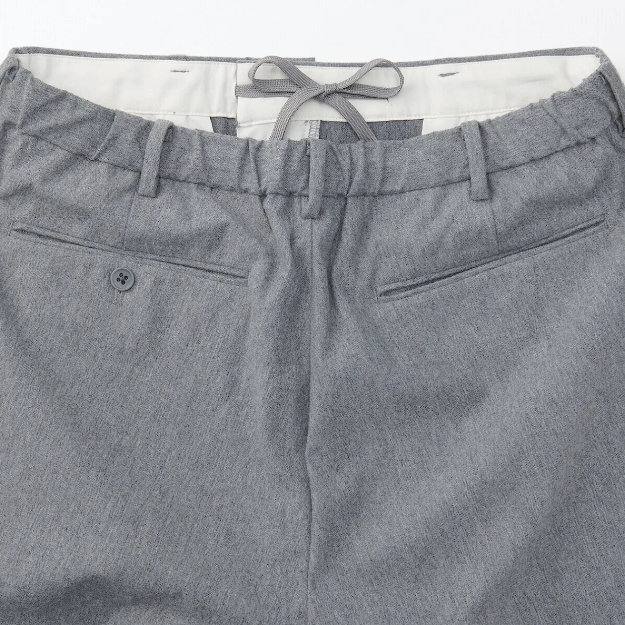 Pantalons Et Shorts^Muji Pantalon plissé ajusté et stretch pour homme