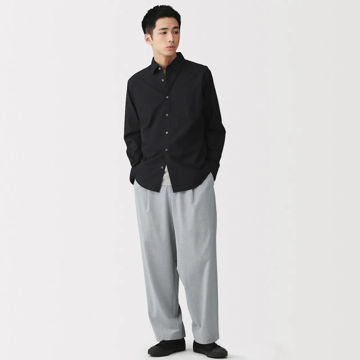 Pantalons Et Shorts^Muji Pantalon plissé large Quick Dry pour homme