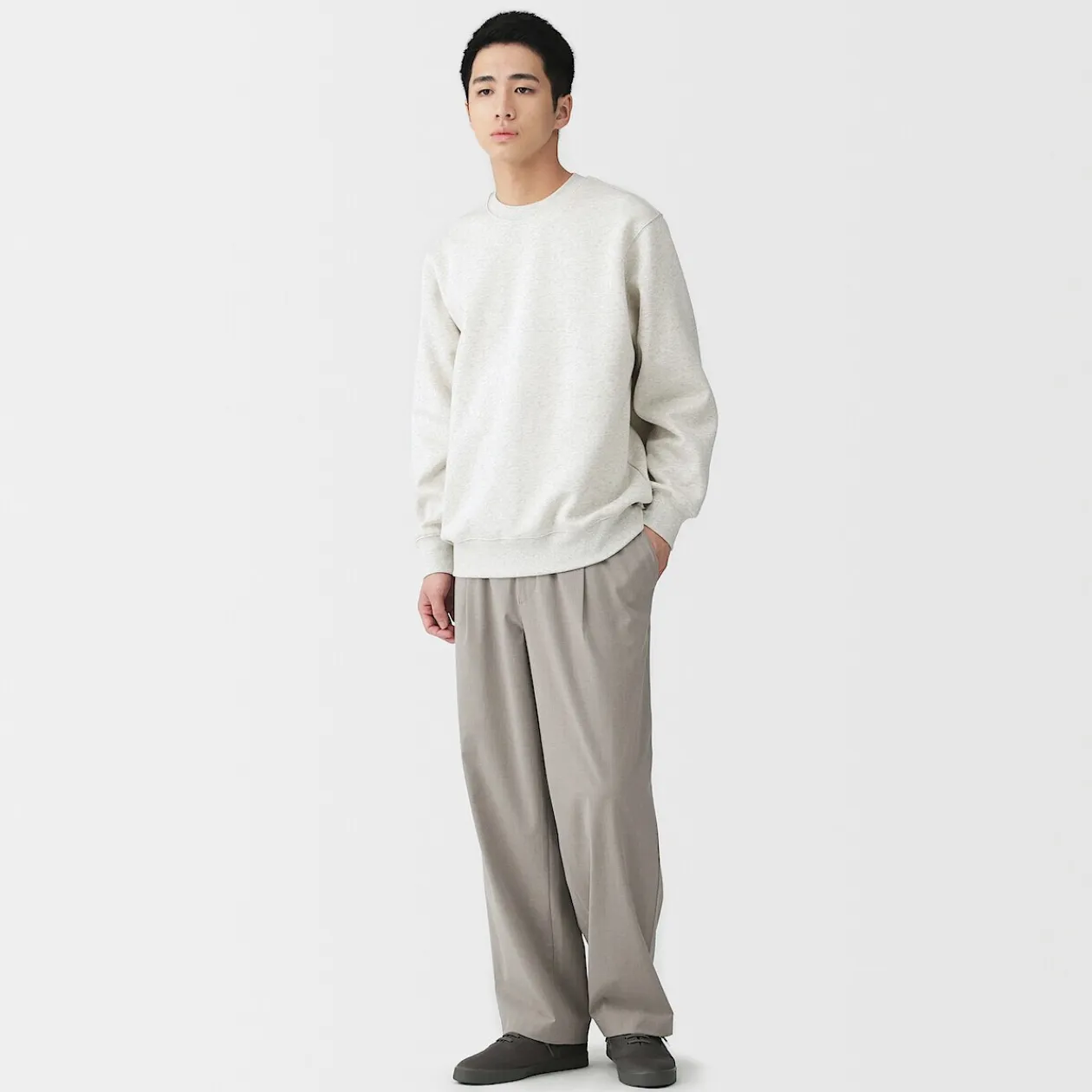 Pantalons Et Shorts^Muji Pantalon plissé large Quick Dry pour homme