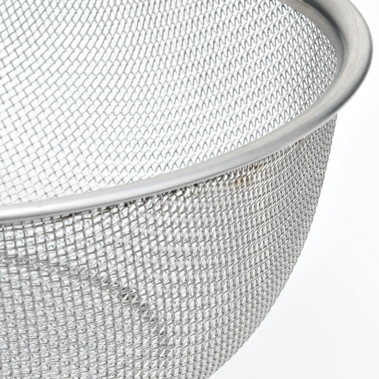 Ustensiles^Muji Passoire en acier inoxydable 16.5x6.5cm