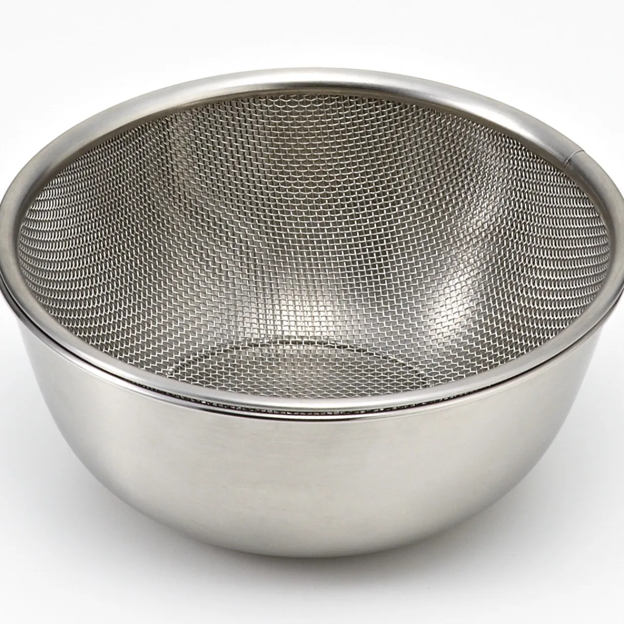 Ustensiles^Muji Passoire en acier inoxydable 16.5x6.5cm