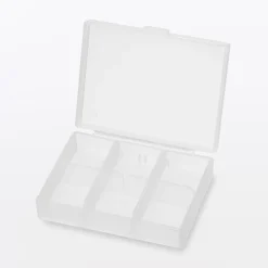 Boîtes Et Flacons Réutilisables|Flacons De Voyage Et Piluliers^Muji Petite boîte PP à compartiments