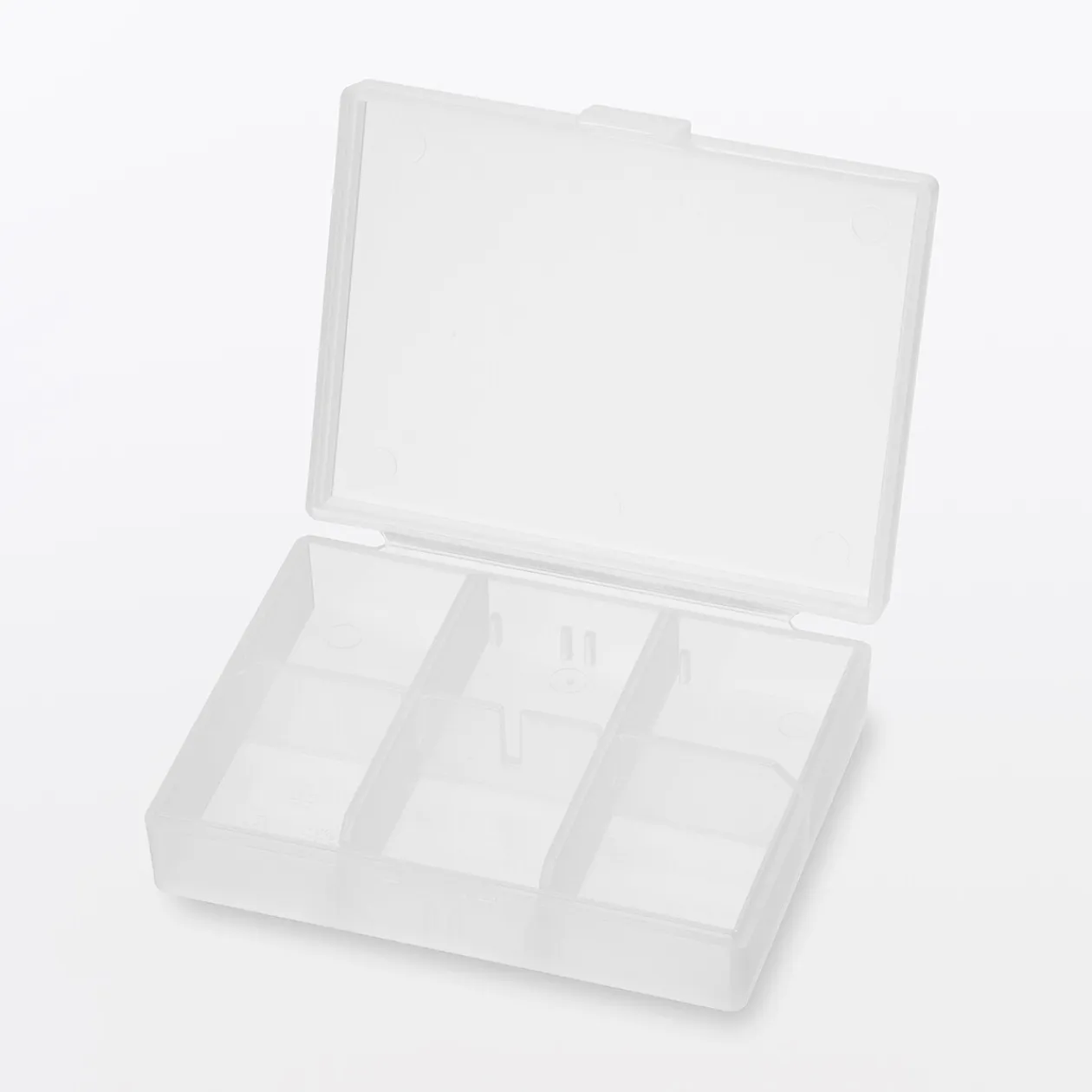 Boîtes Et Flacons Réutilisables|Flacons De Voyage Et Piluliers^Muji Petite boîte PP à compartiments