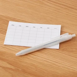 Agendas Et Calendriers|Fournitures De Bureau^Muji Planificateur mensuel avec feuillets adhésifs