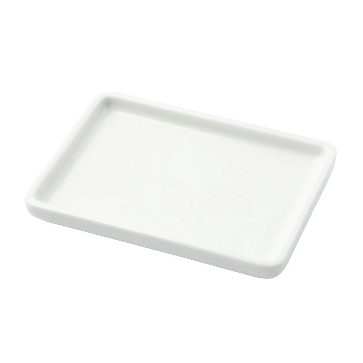 Accessoires De Salle De Bain|Vaisselle^Muji Plateau en porcelaine blanche ‐ Small