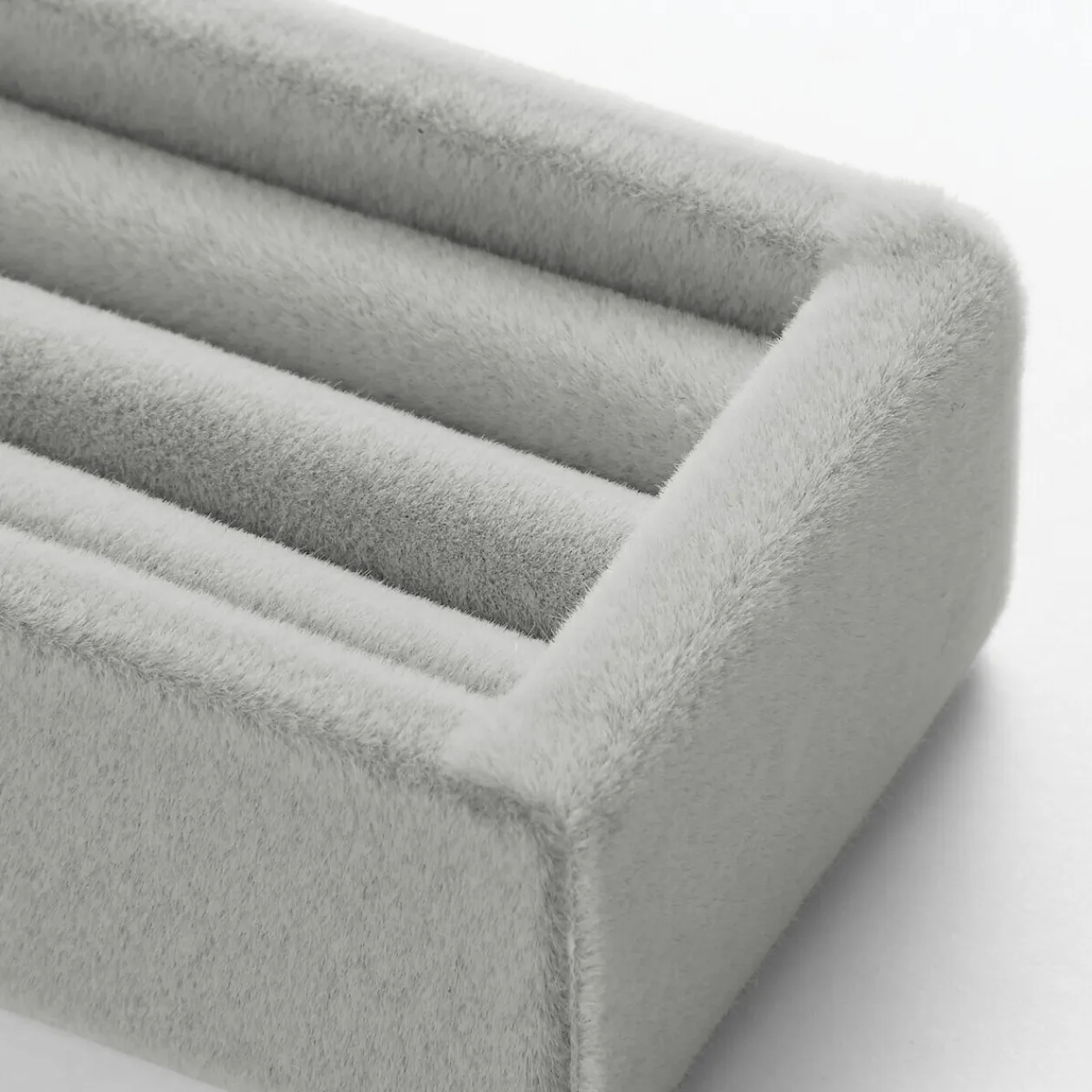 Rangements En Acrylique^Muji Plateau en velours pour bagues L16.7X P3.7X H2cm