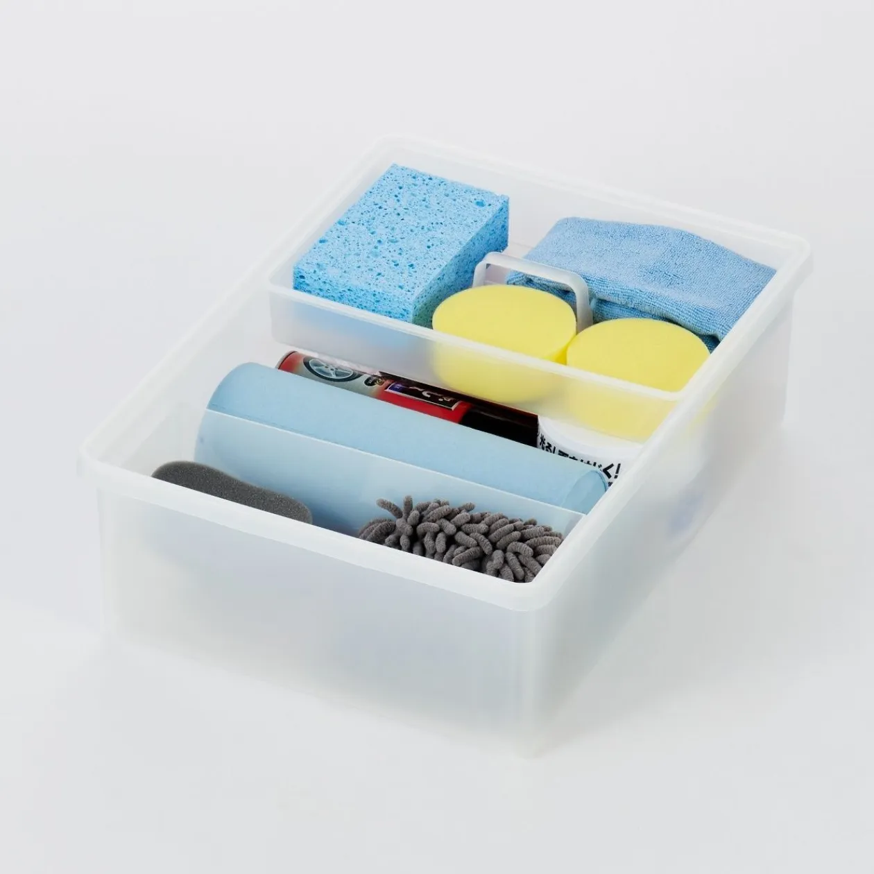 Rangements En Polypropylène^Muji Plateau intérieur pour boîte PP ‐ L35 x P23 x H5.5 cm