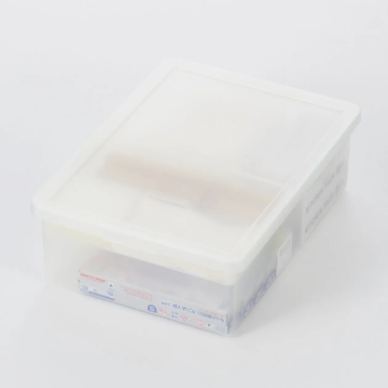 Rangements En Polypropylène^Muji Plateau intérieur pour boîte PP ‐ L35 x P23 x H5.5 cm