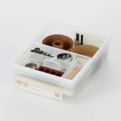 Rangements En Polypropylène^Muji Plateau intérieur pour boîte PP ‐ L35 x P23 x H5.5 cm