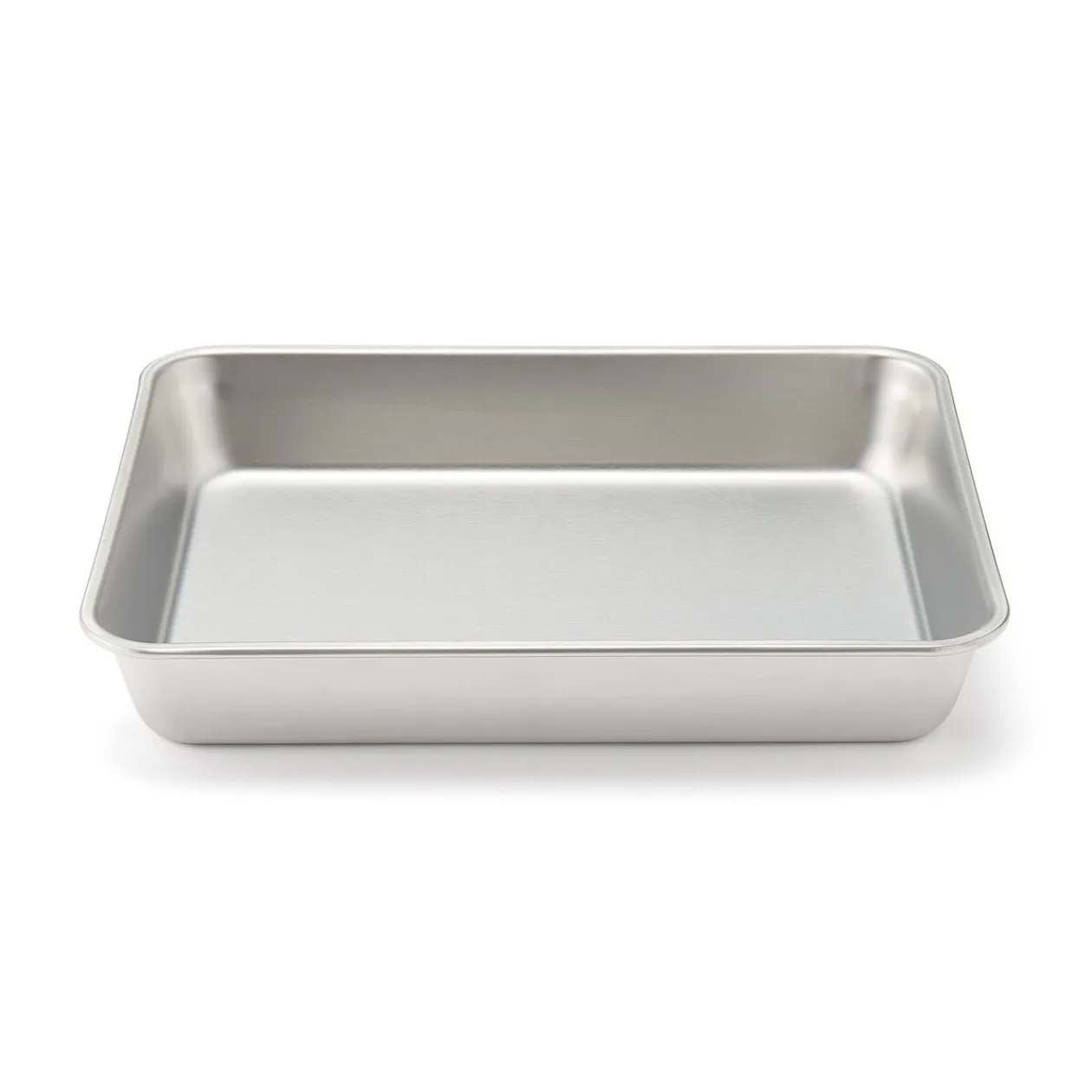 Ustensiles^Muji Plateau rectangulaire en acier inoxydable L