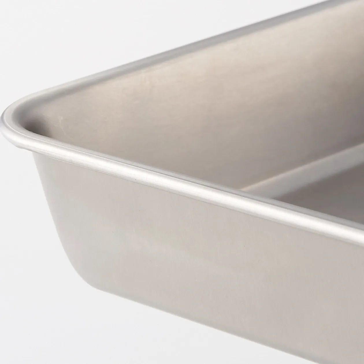 Ustensiles^Muji Plateau rectangulaire en acier inoxydable L