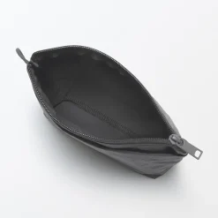 Vanitys Et Trousses De Maquillage|Trousses De Toilette^Muji Pochette à poser en nylon texturé ‐ Moyenne