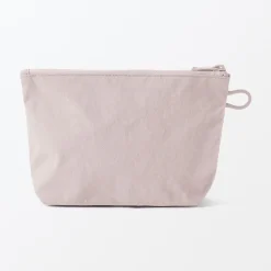 Vanitys Et Trousses De Maquillage|Trousses De Toilette^Muji Pochette à poser en nylon texturé ‐ Moyenne