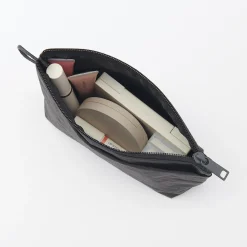 Vanitys Et Trousses De Maquillage|Trousses De Toilette^Muji Pochette à poser en nylon texturé ‐ Moyenne