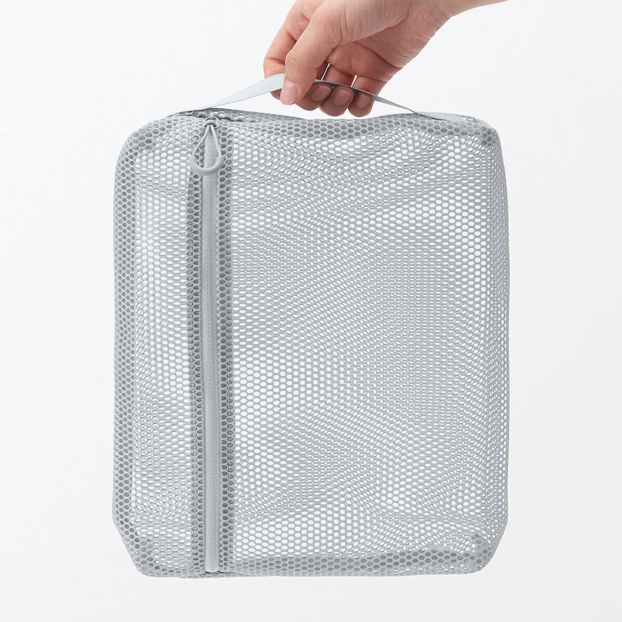 Packing Cubes Et Accessoires De Voyage^Muji Pochette en maille polyester - Grande, Gris
