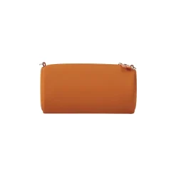 Sacs|Sacs^Muji Pochette en PU Combinations Case ‐ Cylindrique, Orange