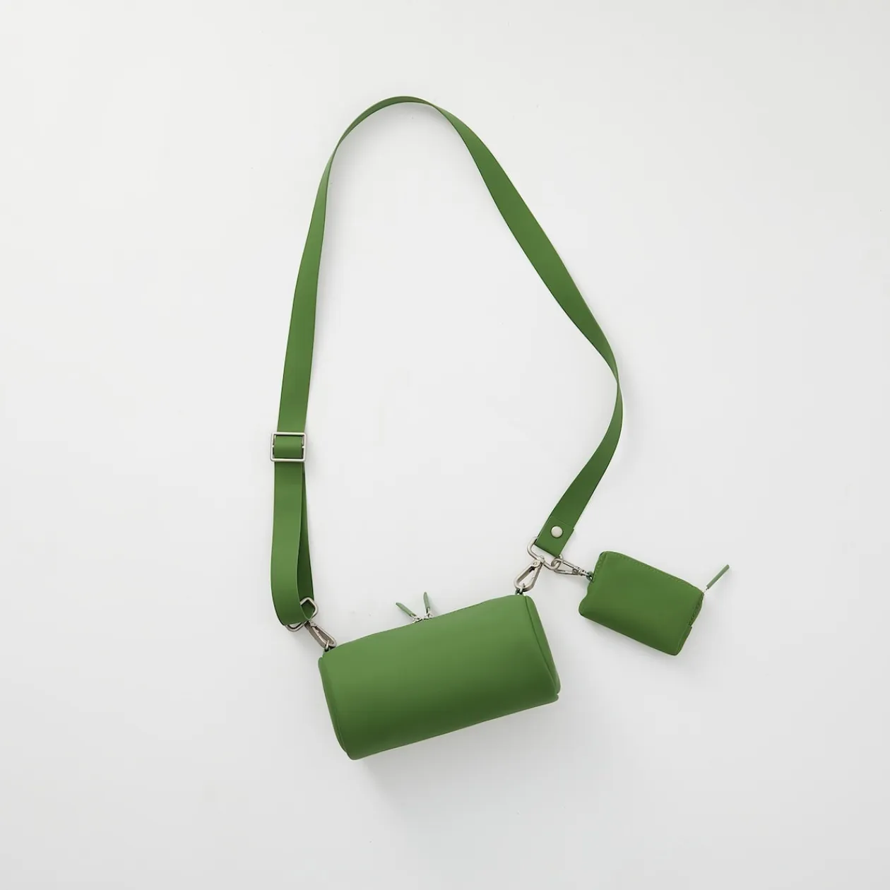 Sacs|Sacs^Muji Pochette en PU Combinations Case ‐ Cylindrique, Orange