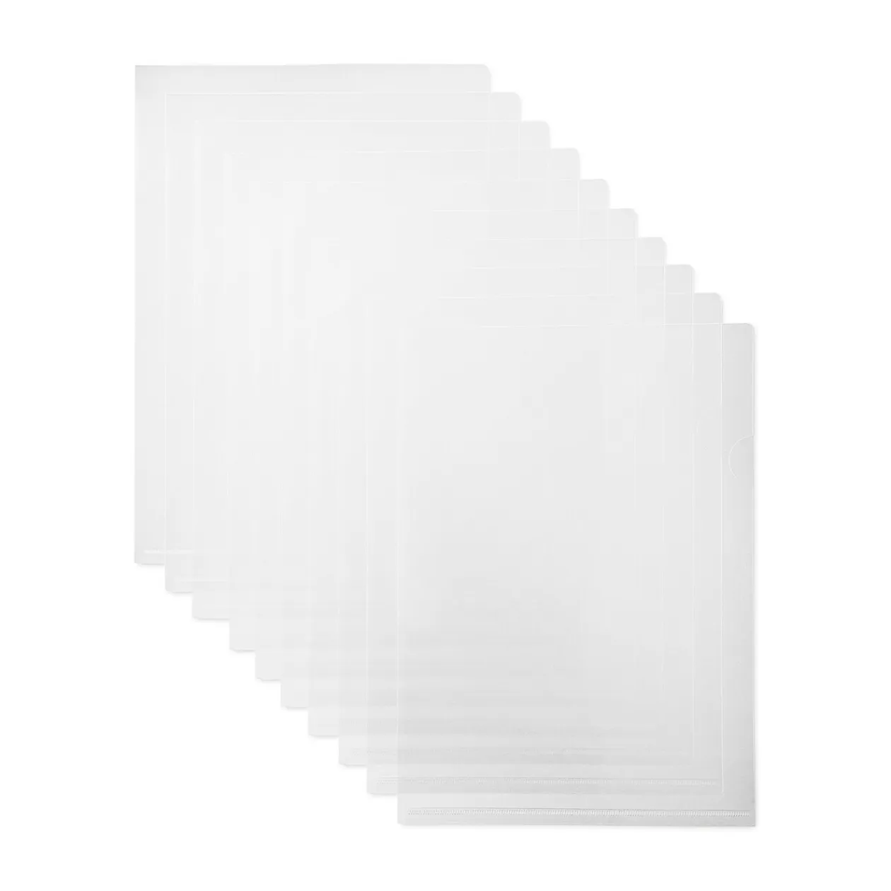 Porte‐Documents Et Dossiers^Muji Pochette individuelle transparente A4