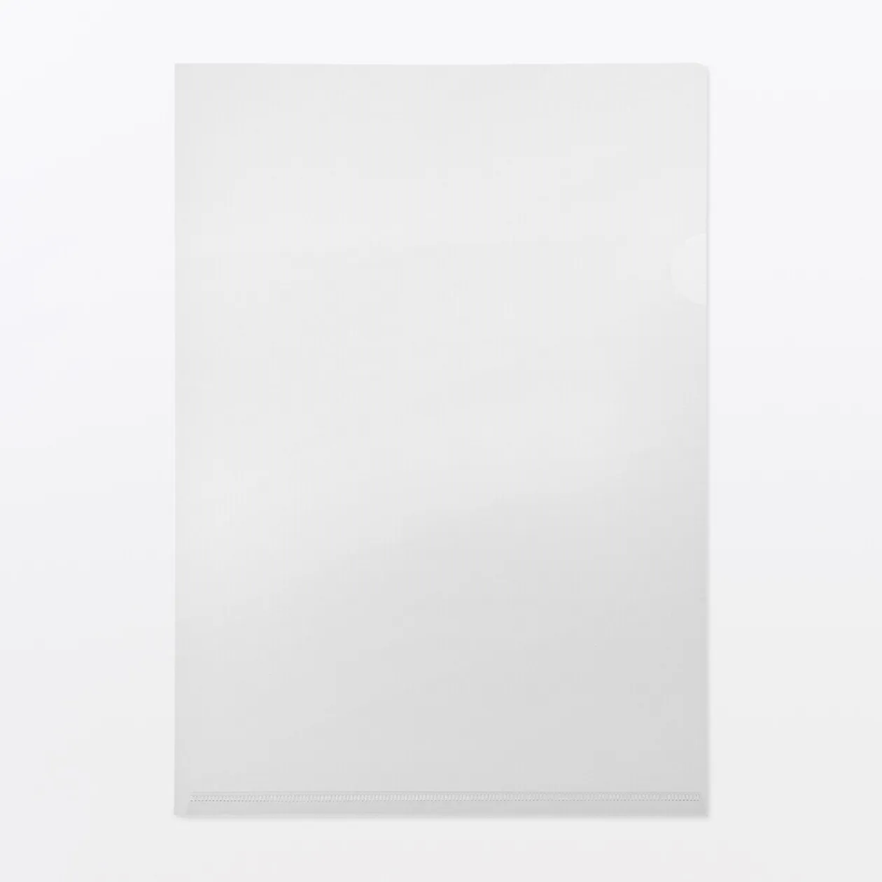 Porte‐Documents Et Dossiers^Muji Pochette individuelle transparente A4