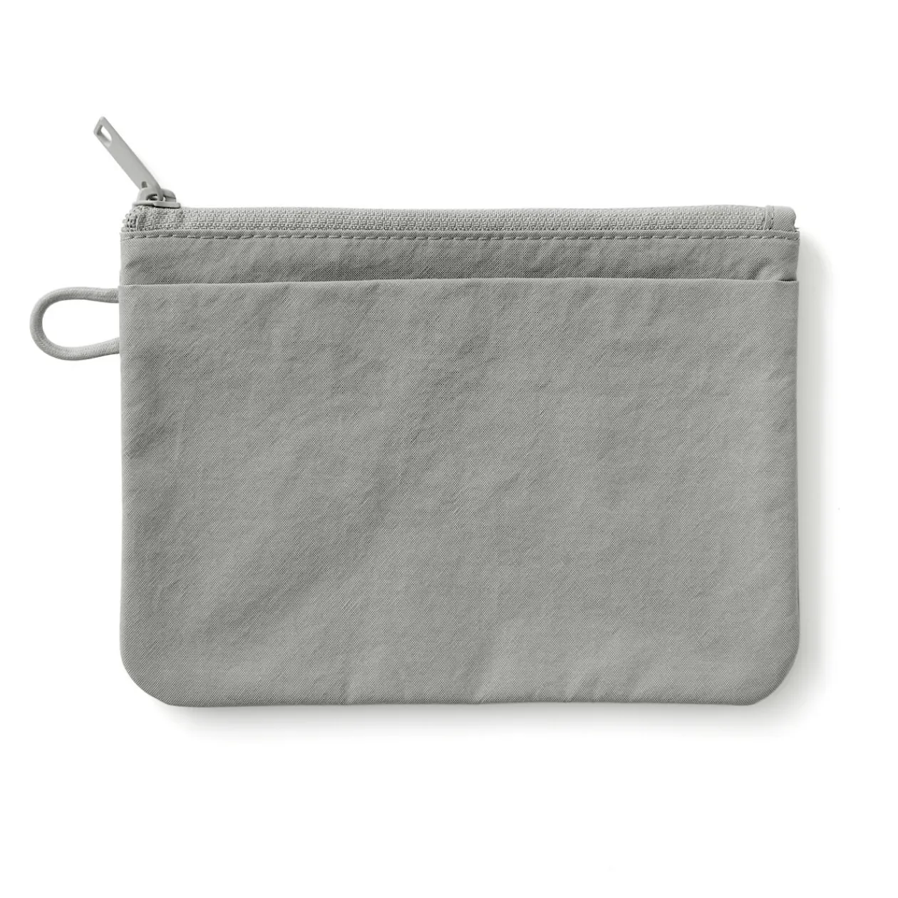 Vanitys Et Trousses De Maquillage|Pochettes De Voyage^Muji Pochette zippée en nylon texturé ‐ Moyenne