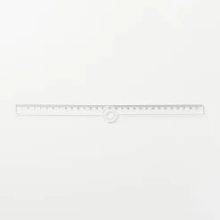 Fournitures De Bureau^Muji Polycarbonate_Double‐sided_ruler