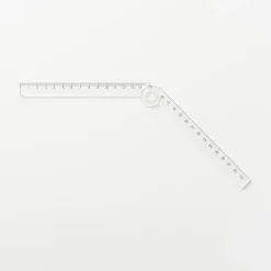 Fournitures De Bureau^Muji Polycarbonate_Double‐sided_ruler