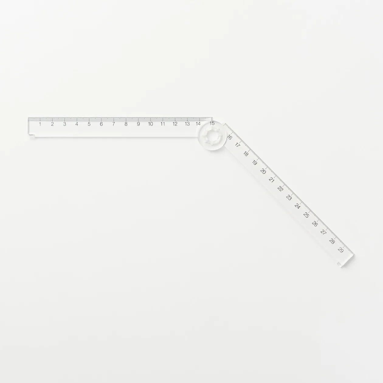 Fournitures De Bureau^Muji Polycarbonate_Double‐sided_ruler