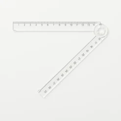 Fournitures De Bureau^Muji Polycarbonate_Double‐sided_ruler