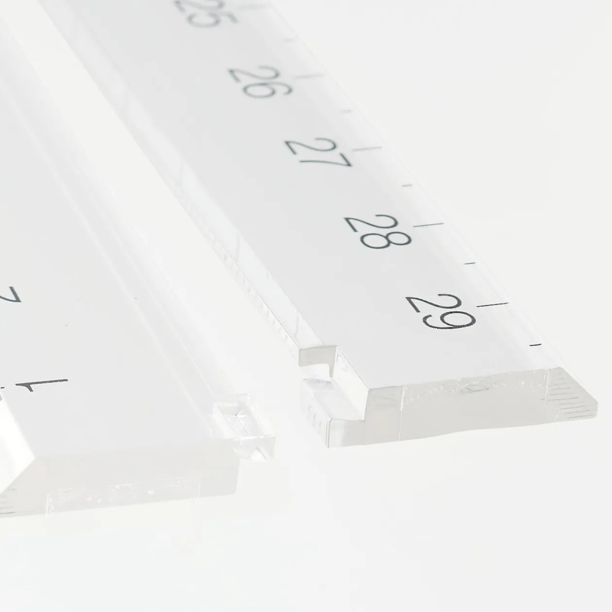 Fournitures De Bureau^Muji Polycarbonate_Double‐sided_ruler