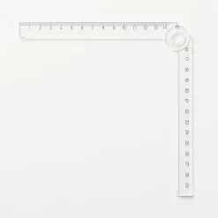 Fournitures De Bureau^Muji Polycarbonate_Double‐sided_ruler