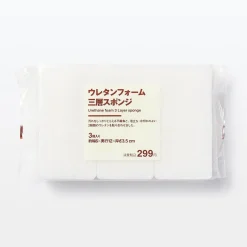 Nettoyage^Muji Éponges triple épaisseur - Lot de 3