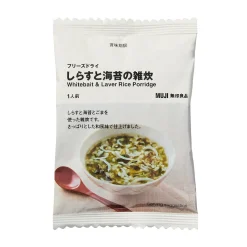 Riz, Pâtes Et Risottos|Soupes, Boîtes Et Canettes^Muji Porridge de riz aux blanchailles et algues nori 16.7g