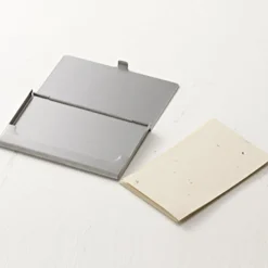 Porte-Cartes Et Albums^Muji Porte cartes de visite en inox S