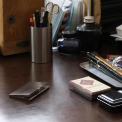 Porte-Cartes Et Albums^Muji Porte‐cartes de visite en inox L