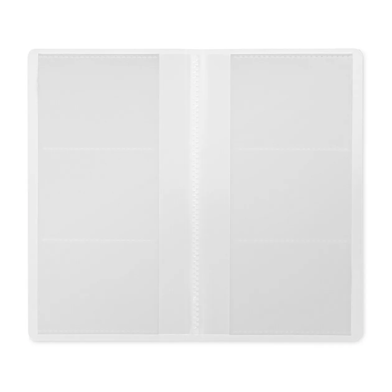 Porte-Cartes Et Albums^Muji Porte‐cartes de visite en polypropylène ‐ 60 cartes