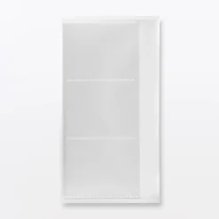 Porte-Cartes Et Albums^Muji Porte‐cartes de visite en polypropylène ‐ 60 cartes