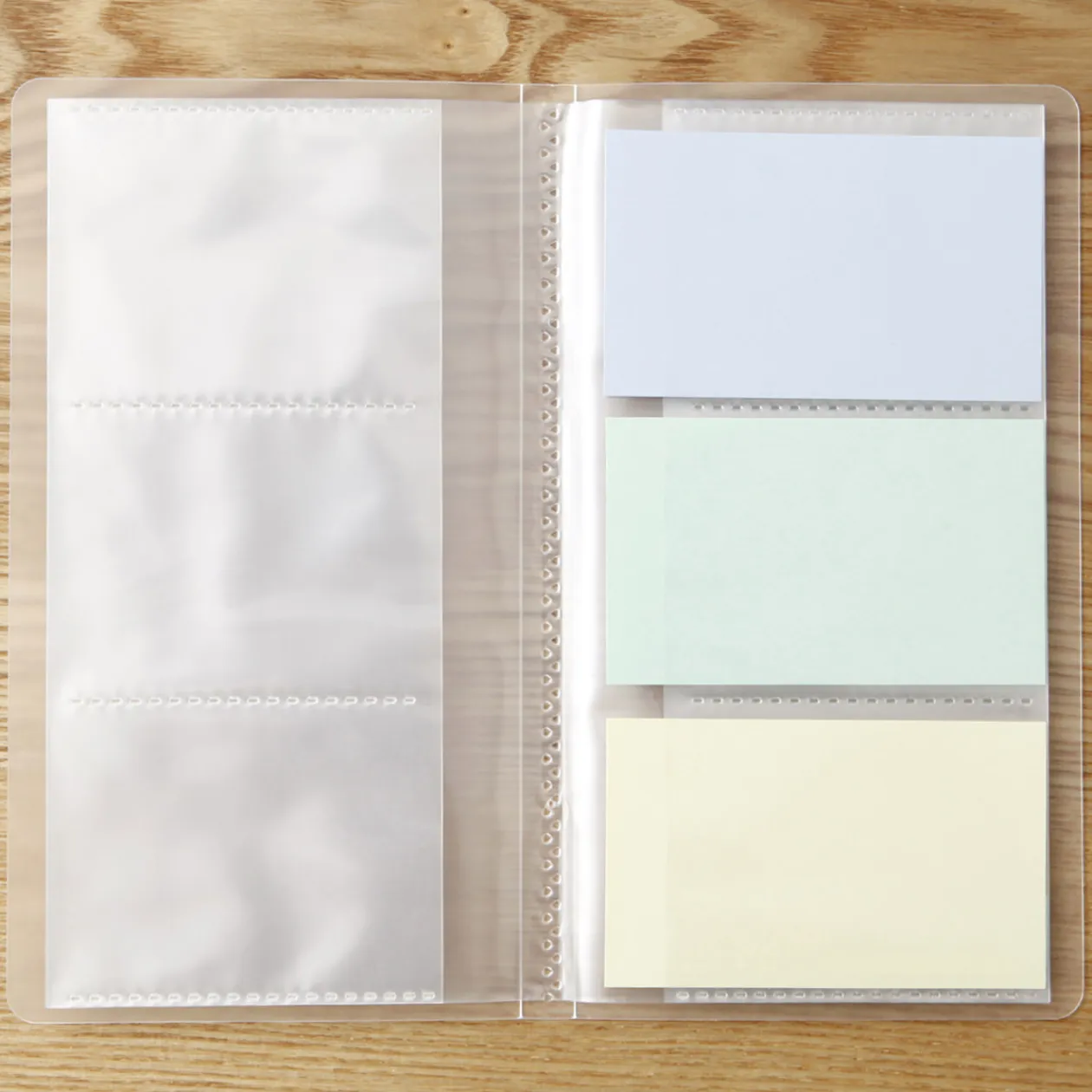Porte-Cartes Et Albums^Muji Porte‐cartes de visite en polypropylène ‐ 60 cartes