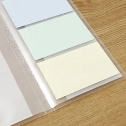 Porte-Cartes Et Albums^Muji Porte‐cartes de visite en polypropylène ‐ 60 cartes