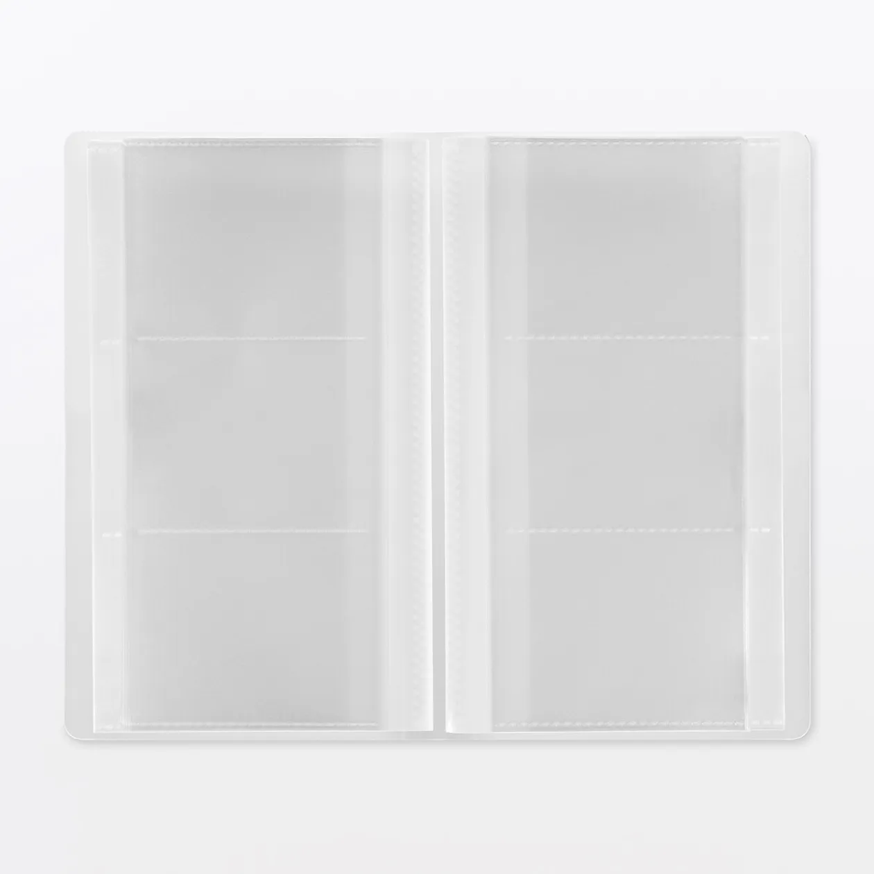 Porte-Cartes Et Albums^Muji Porte‐cartes de visite en polypropylène ‐ 180 cartes