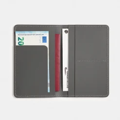 Accessoires De Voyage|Pochettes De Voyage^Muji Porte‐passeport en cuir recyclé - Grafite