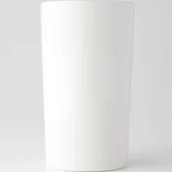 Ustensiles^Muji Porte‐ustensiles en porcelaine beige