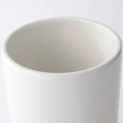 Ustensiles^Muji Porte‐ustensiles en porcelaine beige