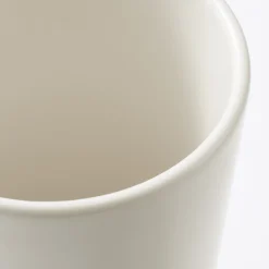 Ustensiles^Muji Porte‐ustensiles en porcelaine beige